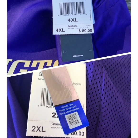 Adidas Washington Huskies Big Men Game Mode Hoodie - Picture 4 of 8